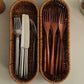 Woven Cutlery Basket