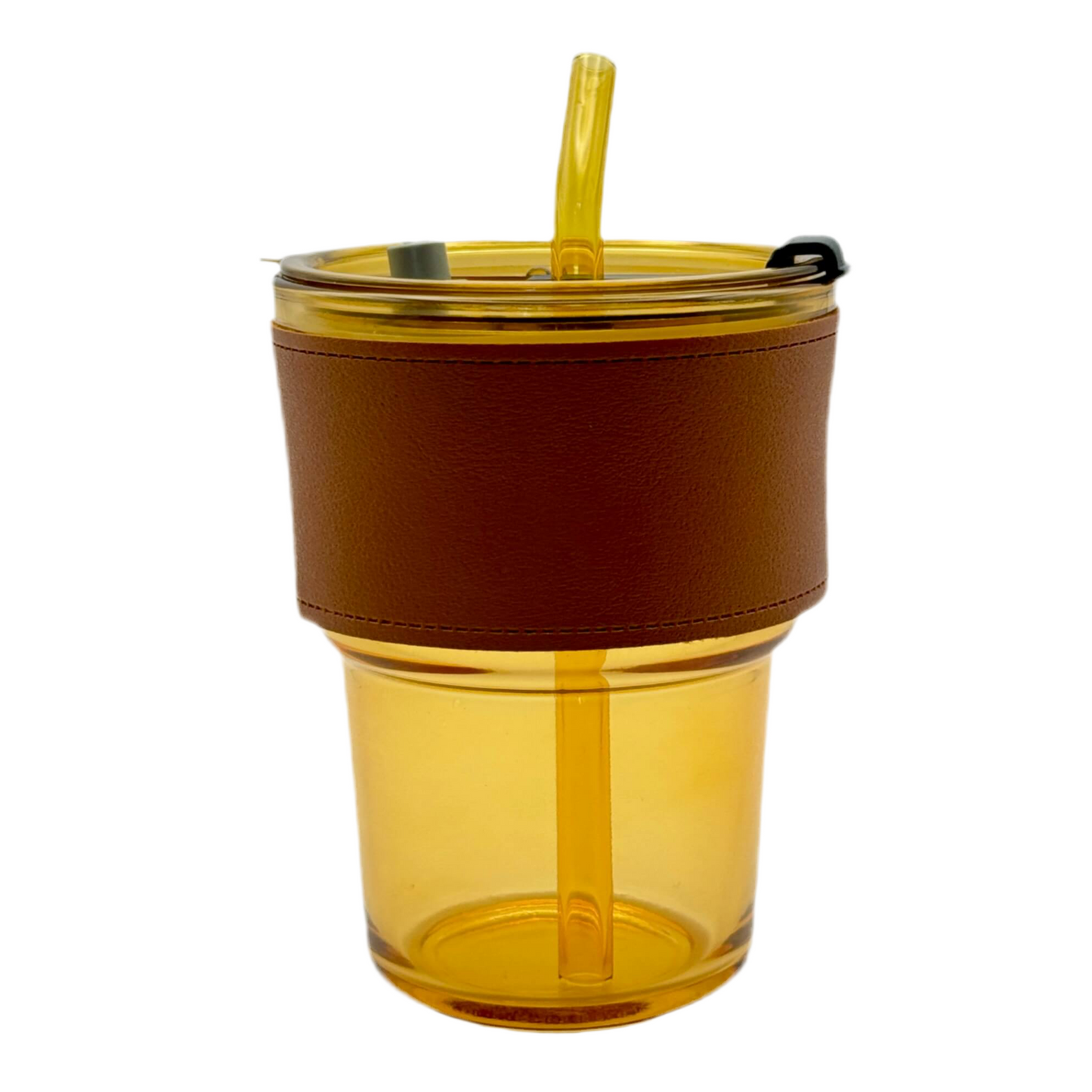 Glass Mug with Leather Sleeve Reen Spices