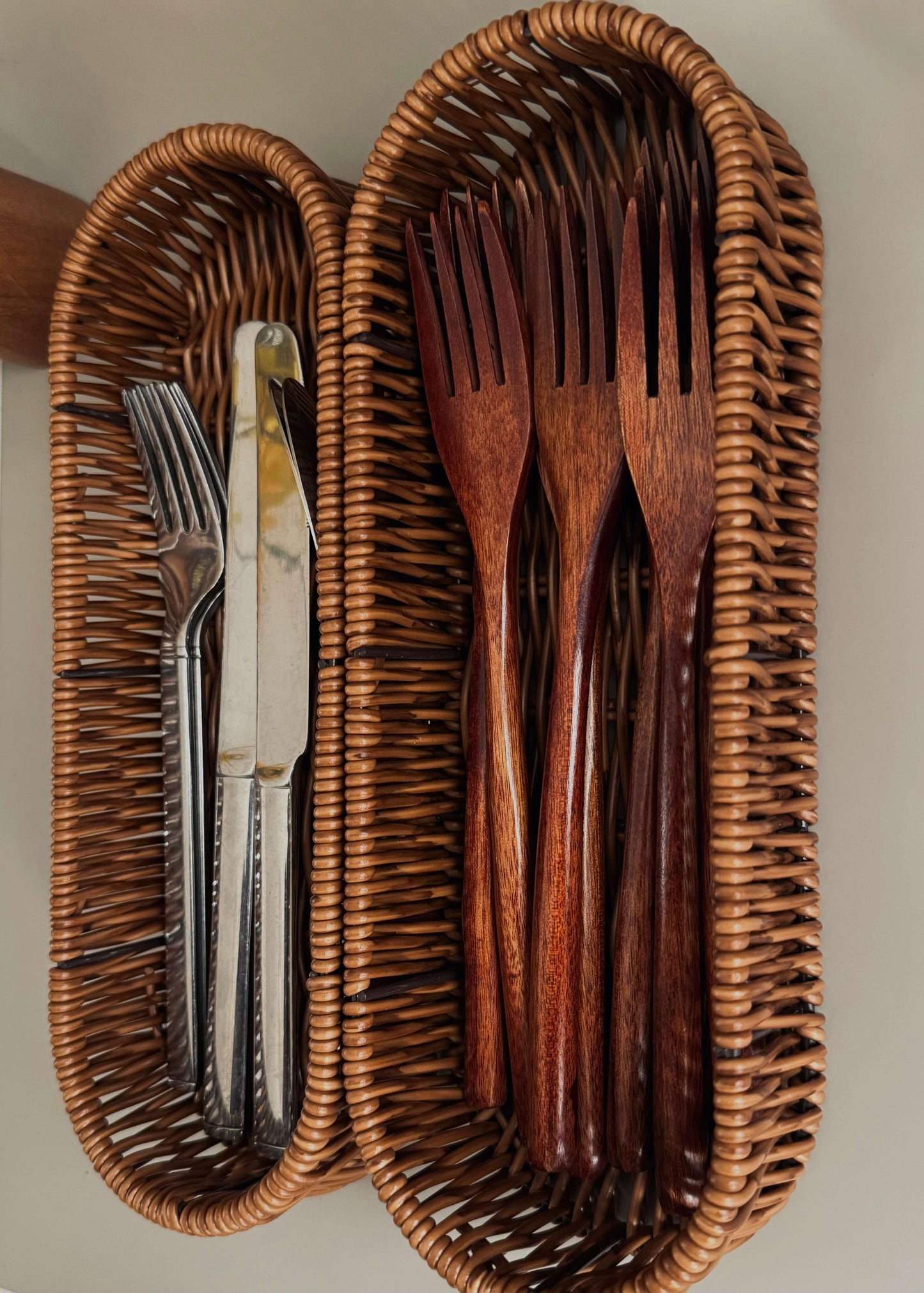 Woven Cutlery Basket