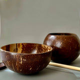 coconut bowl and cup